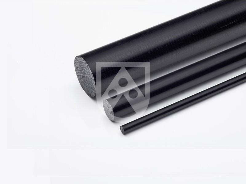 POM C - polyacetal, črna palica fi 65 mm
